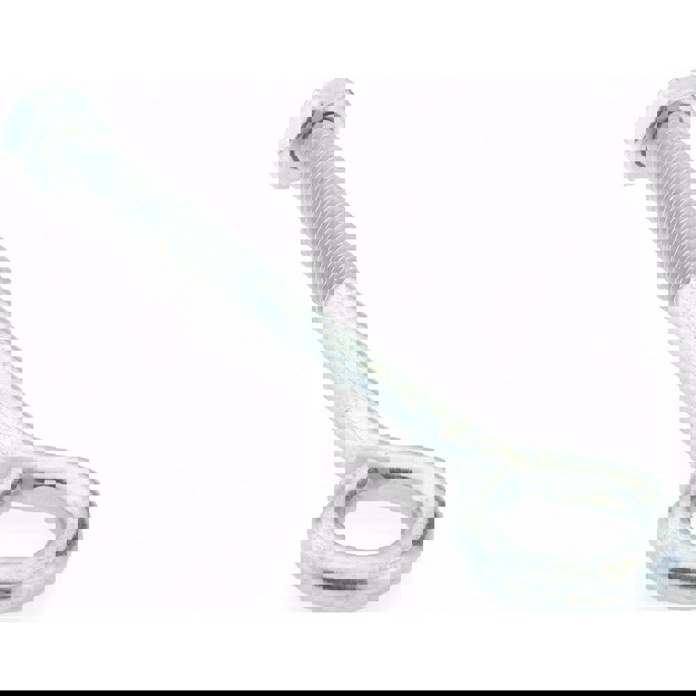 1/4-20, Zinc-Plated Finish, Steel Wire Turned Open Eye Bolt